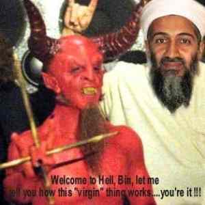 Obrázek 'Welcome in hell Osama'