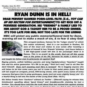 Obrázek 'Westboro Baptist Church Set to Protest Ryan Dunn Funeral'