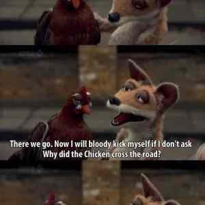 Obrázek 'Why did the chicken cross the road'