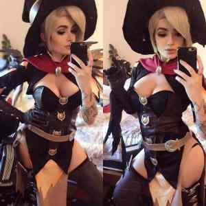 Obrázek 'Witch Mercy Cosplay   '