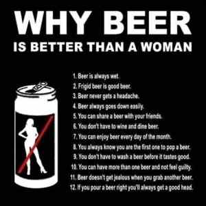 Obrázek 'X- Why Beer Is Better Than A Woman'