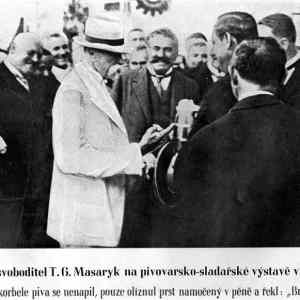 Obrázek 'Z historie Masaryk a pivo'