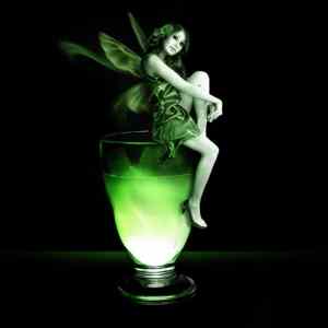 Obrázek 'absinthe cup  with  green  fairy'