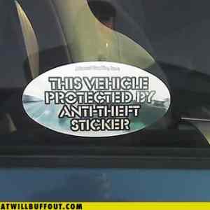 Obrázek 'anti theft sticker'