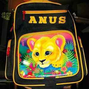 Obrázek 'anus backpack'