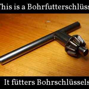 Obrázek 'bohrfutterschlussel'