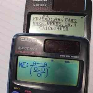 Obrázek 'calculator meme'