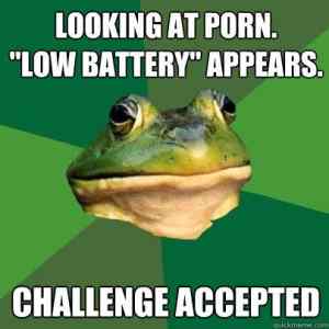 Obrázek 'challenge accepted frog'