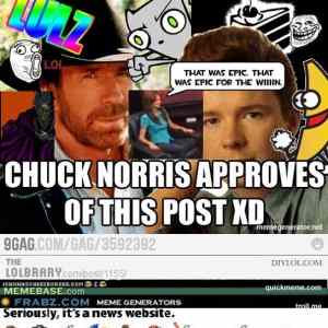 Obrázek 'chuck approves'