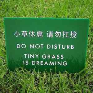 Obrázek 'do not disturb'