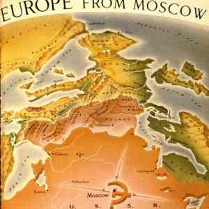 Obrázek 'europe from moscow 1950'