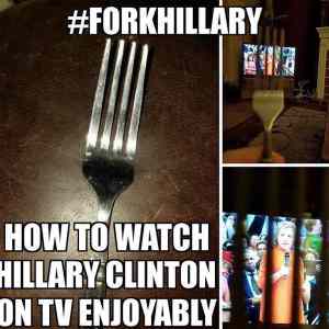 Obrázek 'fork hillary'