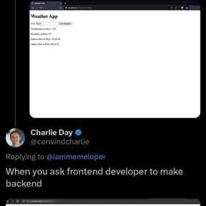 Obrázek 'frontend vs backend '