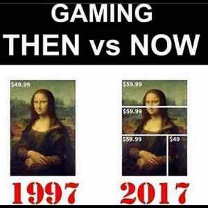 Obrázek 'gaming then vs now    '