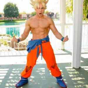 Obrázek 'goku cosplay'