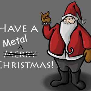 Obrázek 'have a metal christmas'