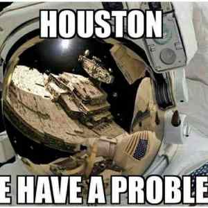 Obrázek 'houston we have a problem'