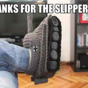 Obrázek 'i want thosde slippers too'