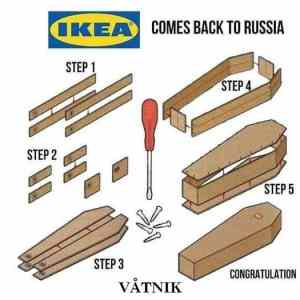 Obrázek 'ikea is back with vatnik'