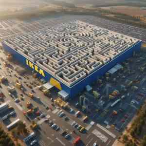 Obrázek 'ikea labirint'