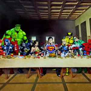 Obrázek 'last supper comicon'