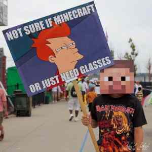 Obrázek 'minecraft glasses'