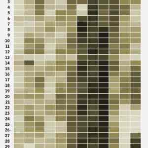 Obrázek 'most common birth dates'