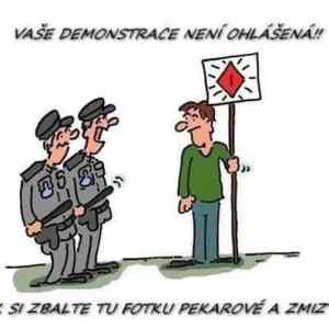 Obrázek 'nepovolena demonstrace'