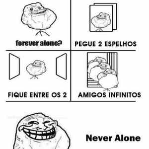 Obrázek 'never alone '