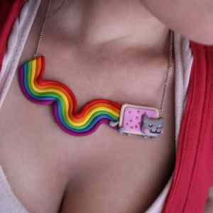 Obrázek 'nyan necklace'