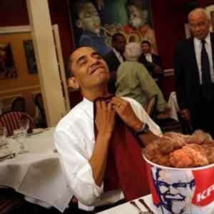 Obrázek 'obama KFC'