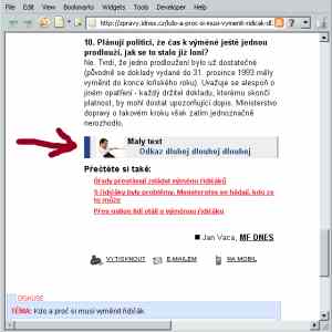 Obrázek 'odkaz dlouhej dlouhej na idnes'