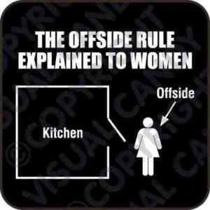 Obrázek 'offside rule for women'