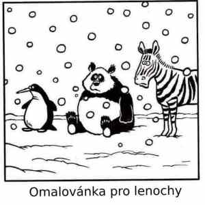 Obrázek 'omalovanky pro lenochy'