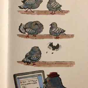 Obrázek 'pigeon romance'