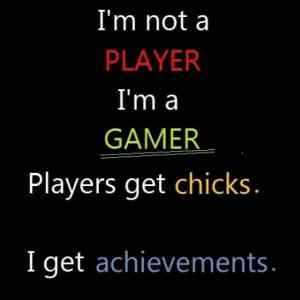 Obrázek 'player vs gamer'