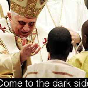 Obrázek 'pope dark side'