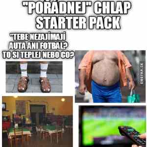 Obrázek 'poradnej chlap started pack'