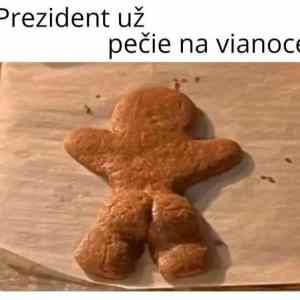 Obrázek 'prezident pecie na vianoce'