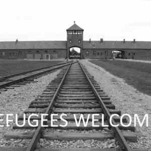 Obrázek 'refugees welcome'