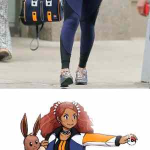 Obrázek 'rihanna is pokemon coach'