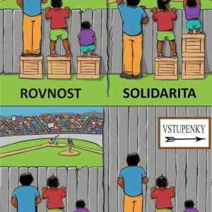 Obrázek 'rovnost solidarita socializmus spravedlnost'