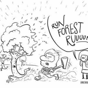 Obrázek 'run forest ruuun'