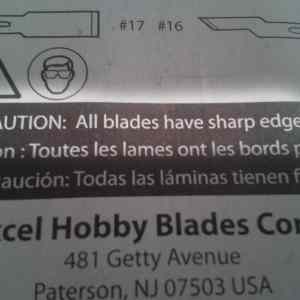Obrázek 'sharp blades you dont say'