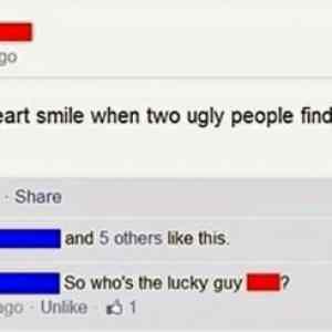 Obrázek 'two ugly happy people'