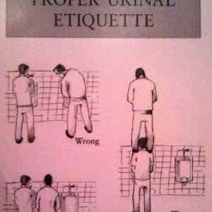 Obrázek 'urinal etiquette'