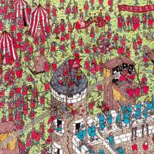 Obrázek 'where is waldo over 9000'