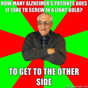 Obrázek 'why did the alzheimer cross the road'