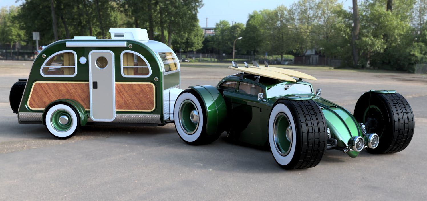 Obrázek - VW Hot Rod -