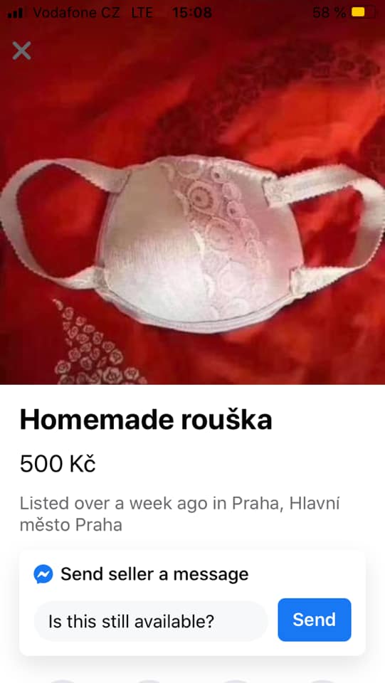 Obrázek - homemae rouska 1 -